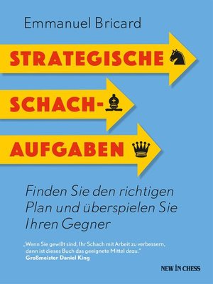 cover image of Strategische Schachaufgaben